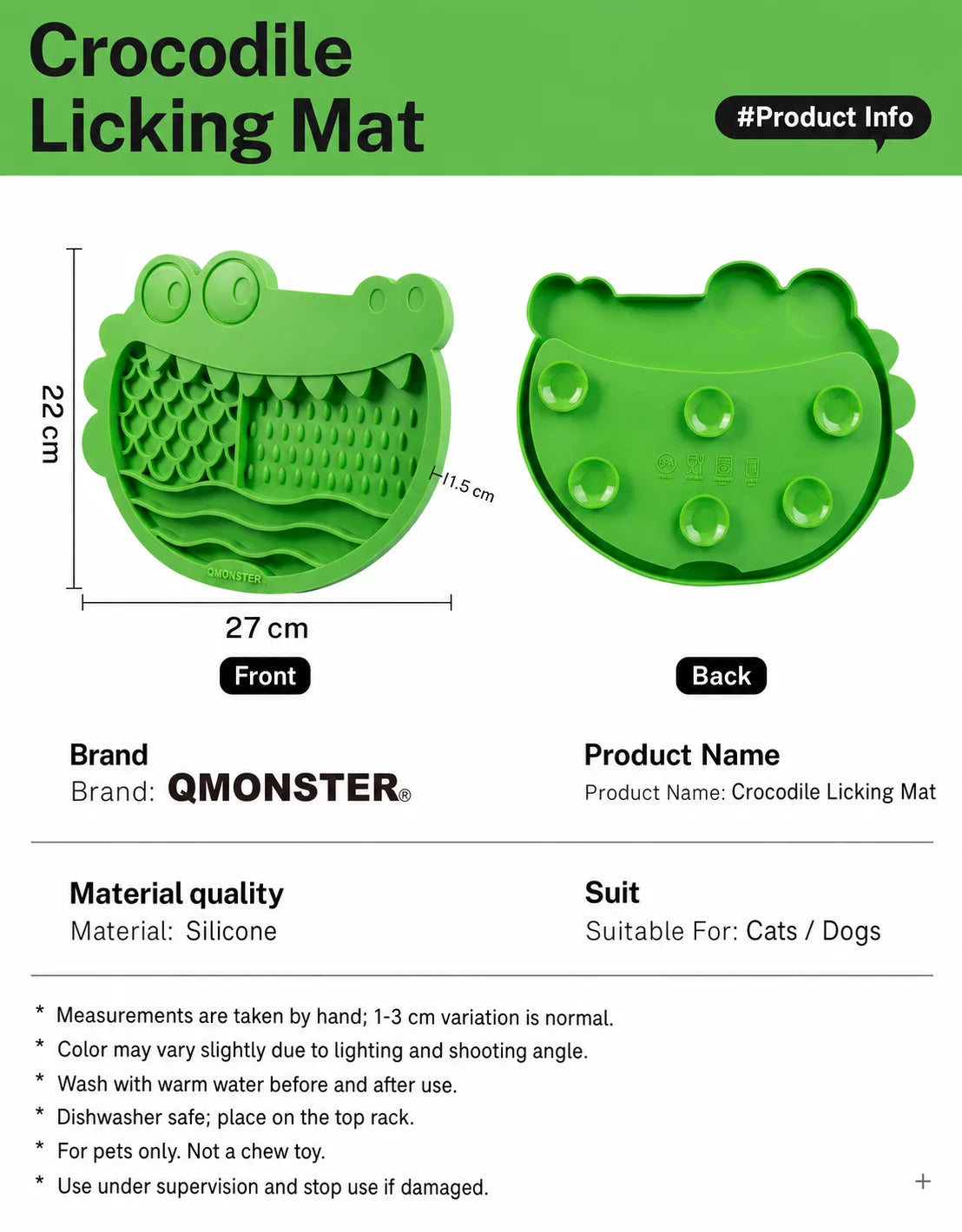 Crocodile Lick & Hide Dog Toy Set
