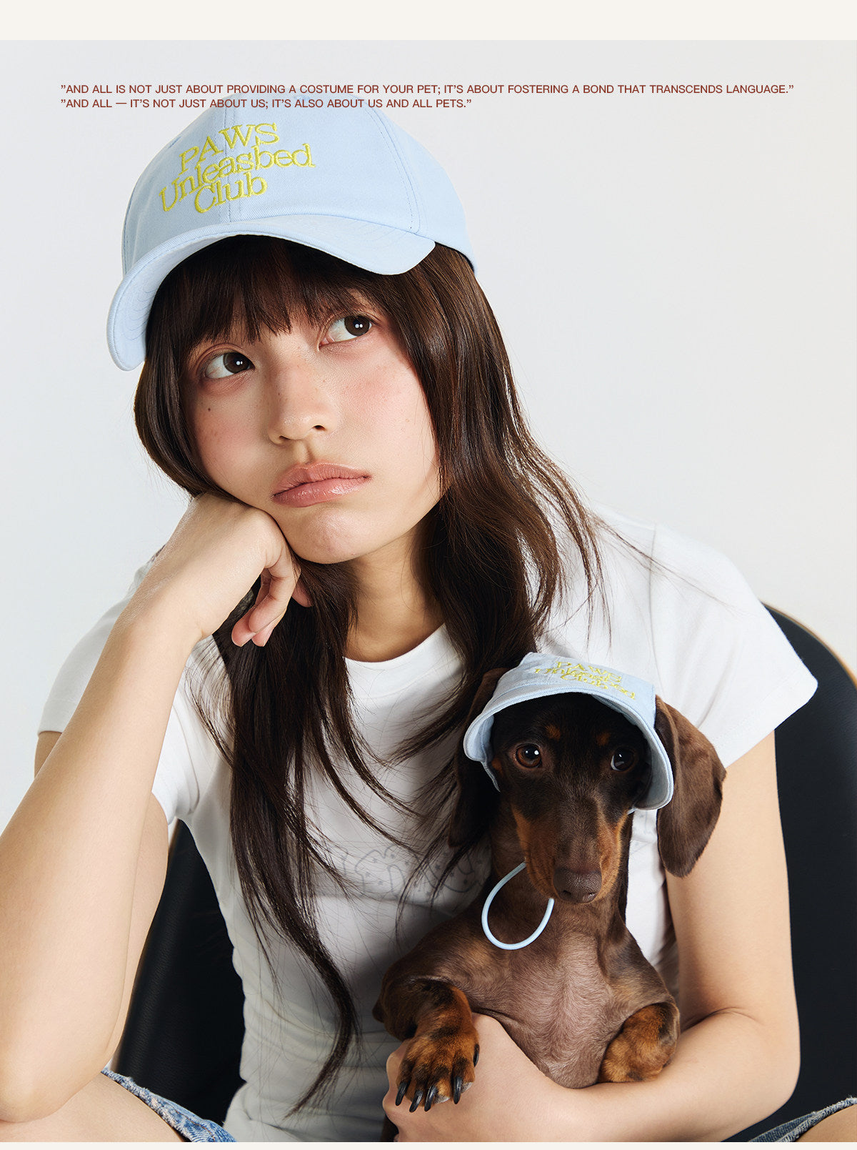 Paws Unleashed Club Matching Baseball Cap – Human & Pet