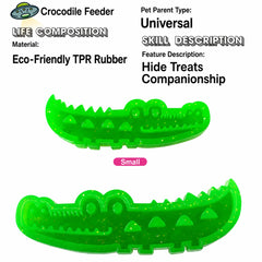 Crocodile Lick & Hide Dog Toy Set