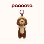 Dachshund Plush Keychain Charm