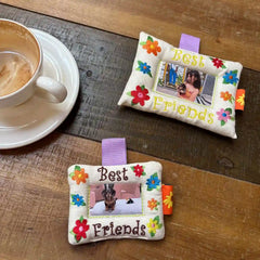 Embroidered Pet Photo Frame