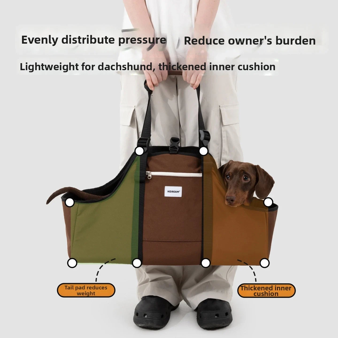 Dachshund Travel Carrier Bag