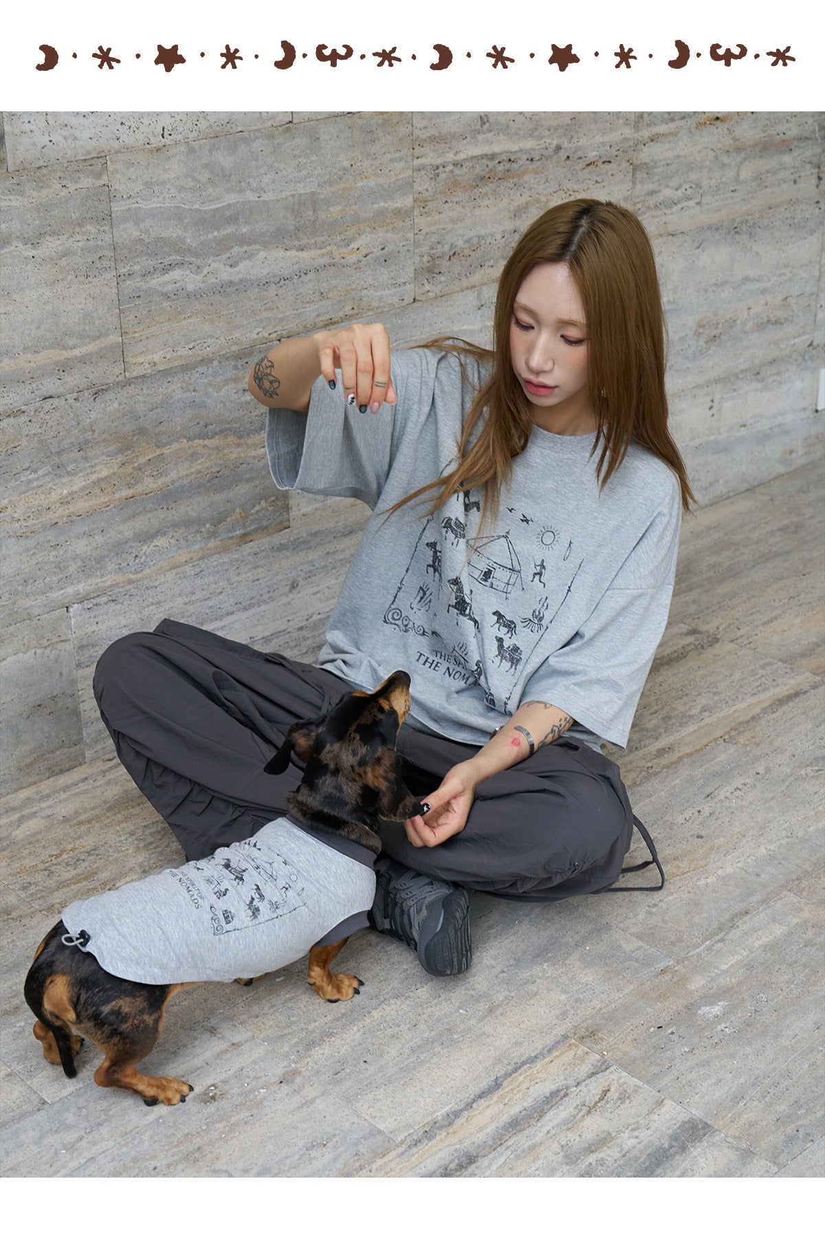 Nomadic Print Matching T-Shirt – Human & Pet