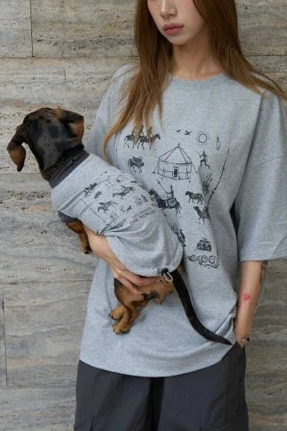 Nomadic Print Matching T-Shirt – Human & Pet
