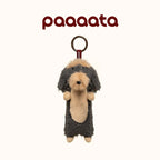Dachshund Plush Keychain Charm