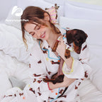 Dachshund Print Pet Pajamas