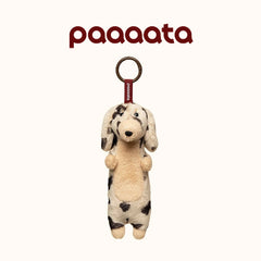 Dachshund Plush Keychain Charm