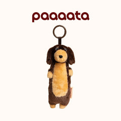 Dachshund Plush Keychain Charm