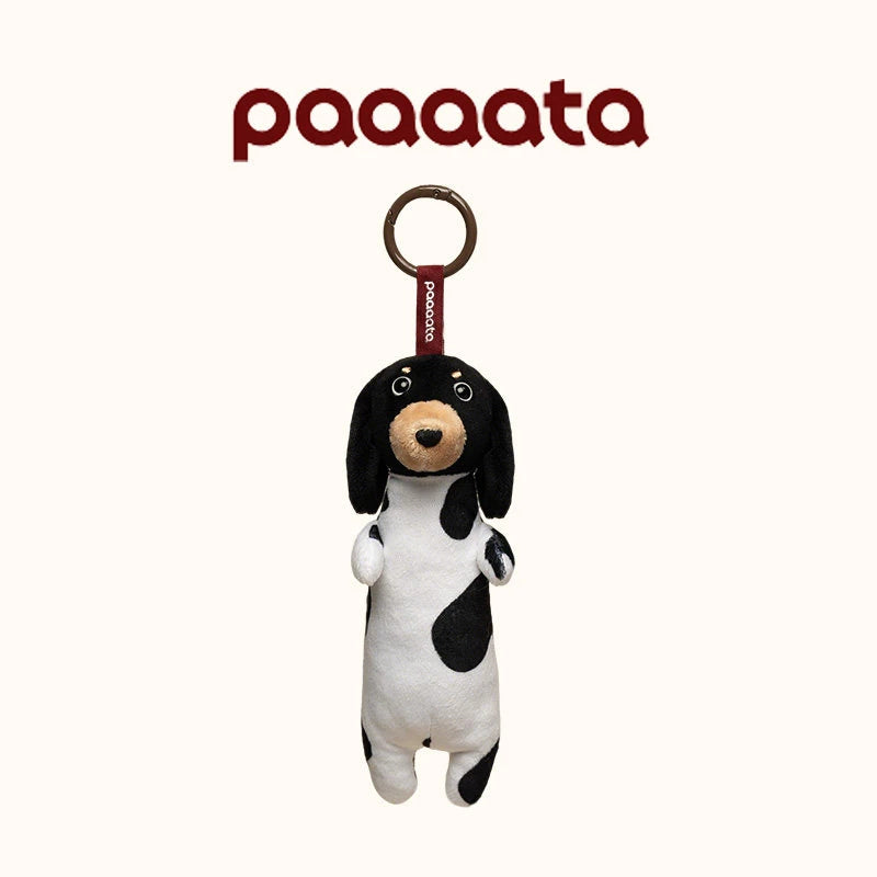 Dachshund Plush Keychain Charm