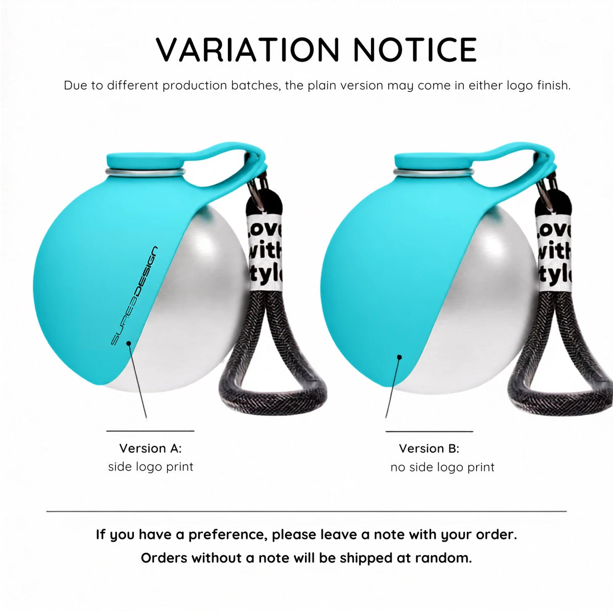 Portable 2-in-1 Dog Water Bottle with Bowl