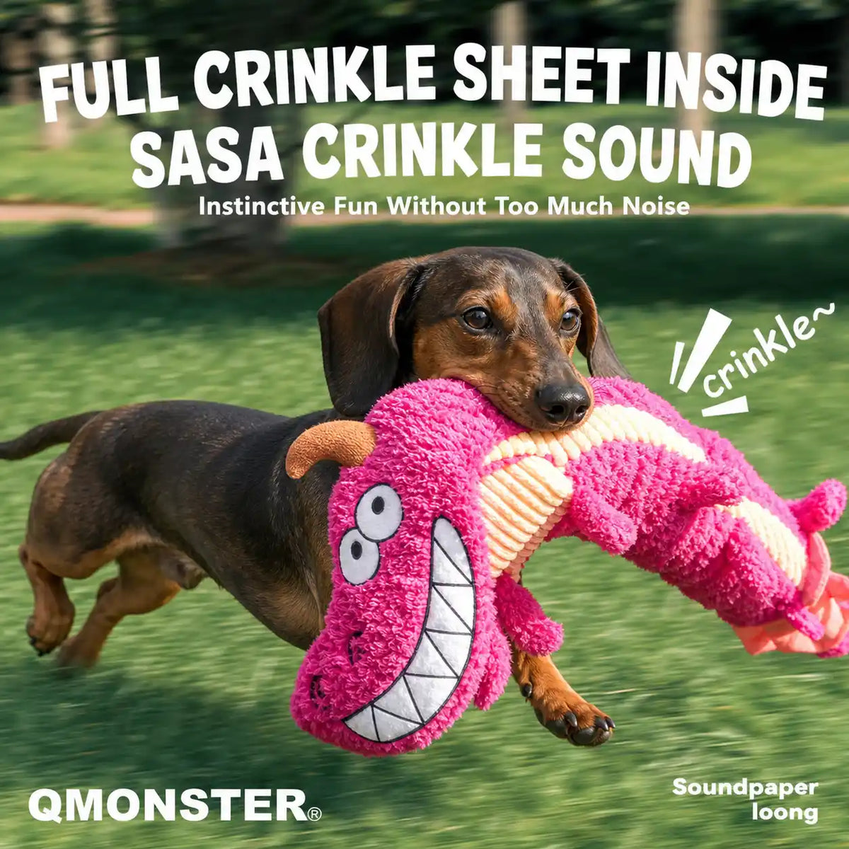 Dragon Squeaky Toy for Dogs – 99cm Giant Plush