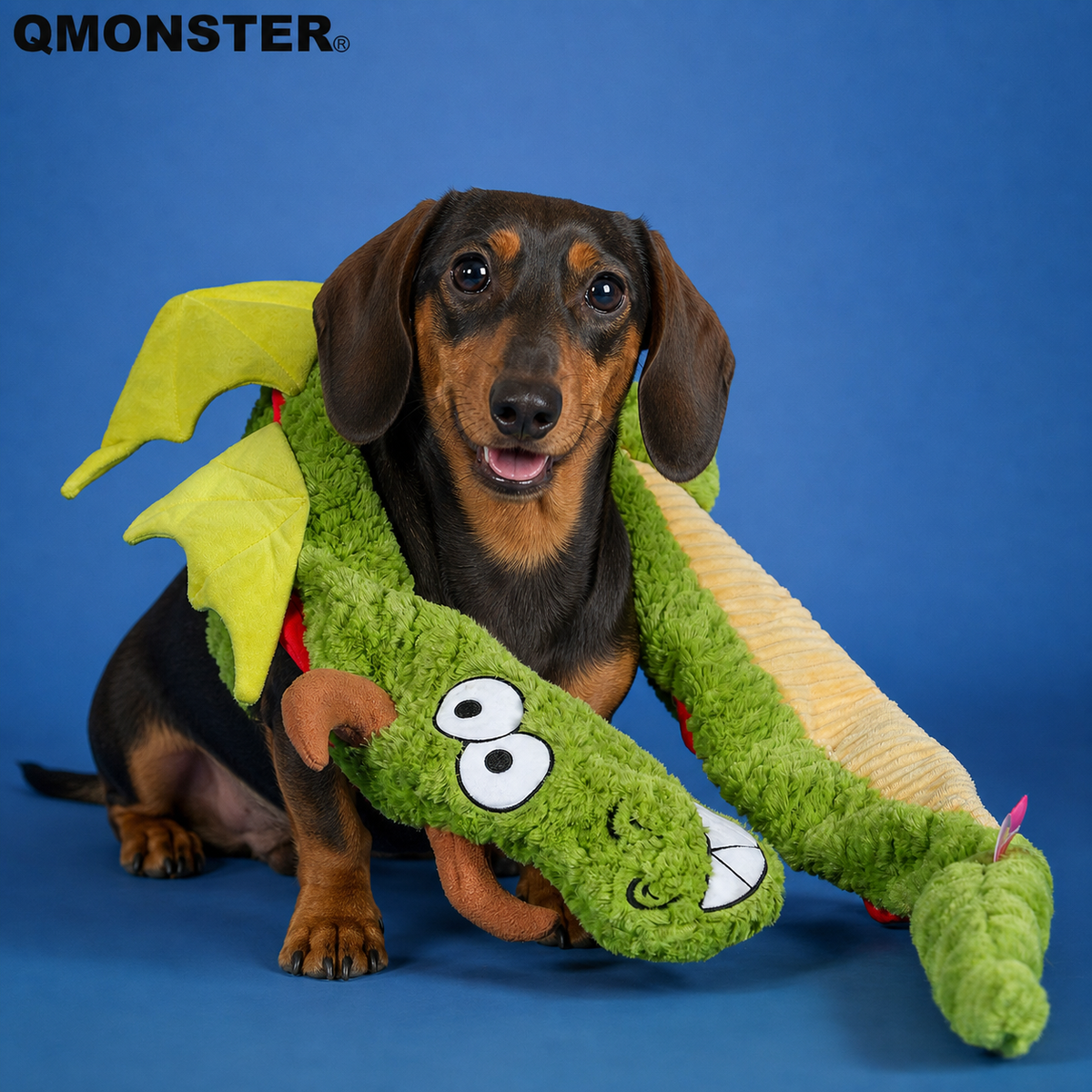 Dragon Squeaky Toy for Dogs – 99cm Giant Plush